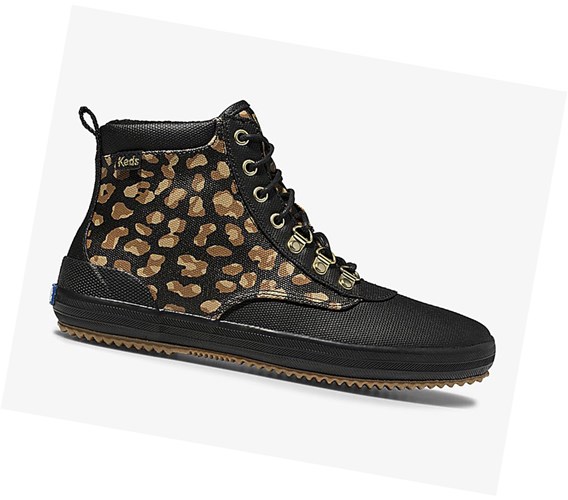 Botas con Cordones Keds Scout Boot II Agua Mujer Leopardo | HPX-713468