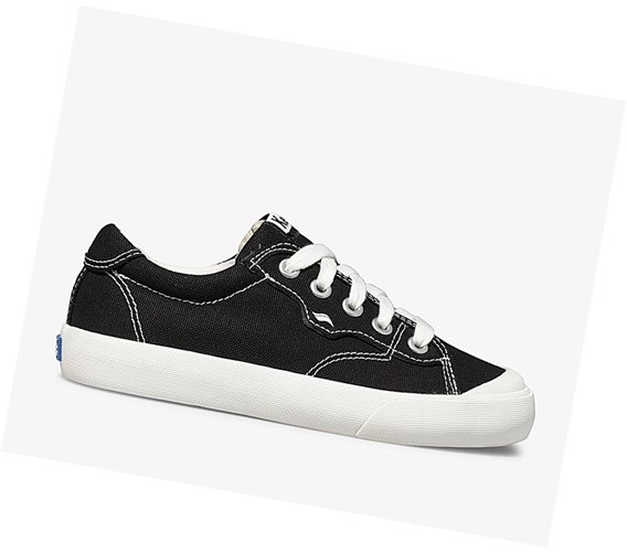 Zapatillas Keds Big Kid Crew Kick '75 Niños Negras | PIZ-043621