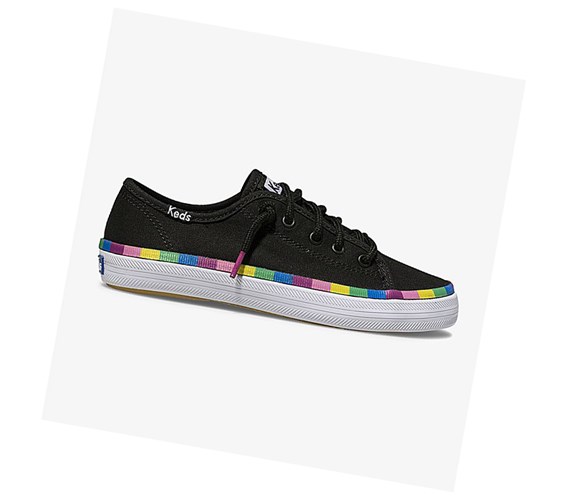 Zapatillas Keds Big Kid Kickstart Fall Niños Negras Multicolor | CVS-208591