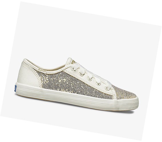 Zapatillas Keds Big Kid Kickstart Metallic Sparkle Niños Metal | QEH-306589