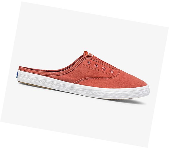 Zapatos Slip On Keds Moxie Mule Washable Mujer Rojas | DFG-463158