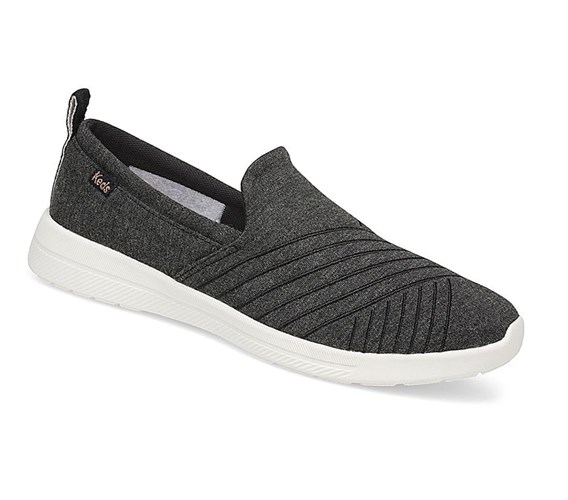 Zapatos con Cordones Keds Studio Hart Jersey Athleisure Mujer Gris Oscuro | RAH-812056