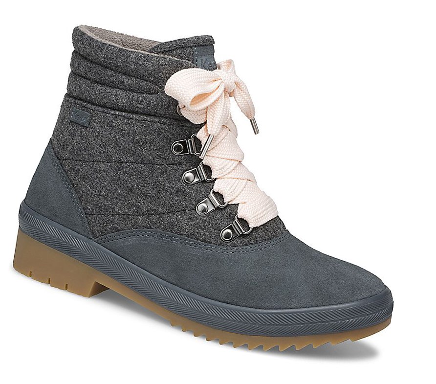 Botas Altas Keds Camp Agua Mujer Azules Gris | MIY-895172