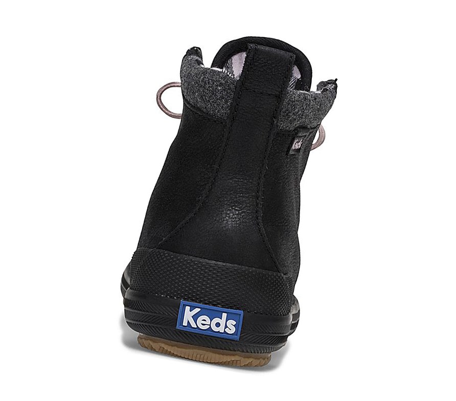 Botas Altas Keds Scout Agua Mujer Negras | CRM-917306