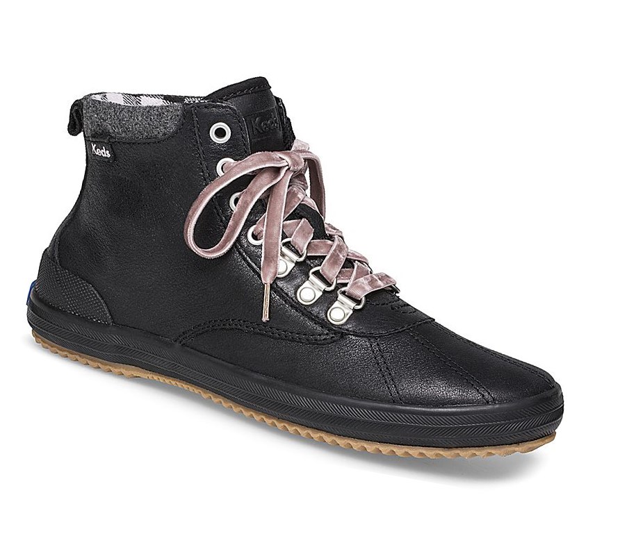 Botas Altas Keds Scout Agua Mujer Negras | CRM-917306