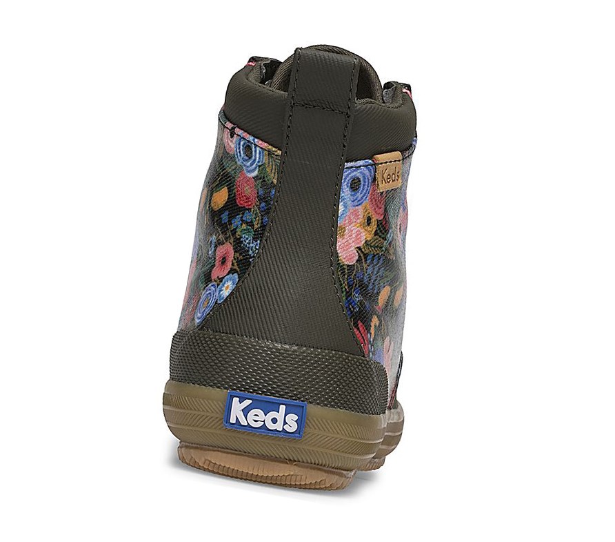 Botas Altas Keds x Rifle Paper Co. Scout Agua Mujer Verde | BTH-036918