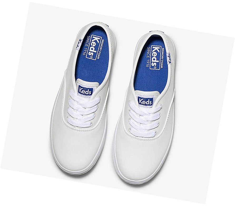 Casuals Shoes Keds Big Kid Champion CVO Niños Blancas | FOP-419732