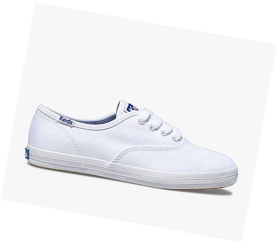 Casuals Shoes Keds Big Kid Champion CVO Niños Blancas | WNE-182603