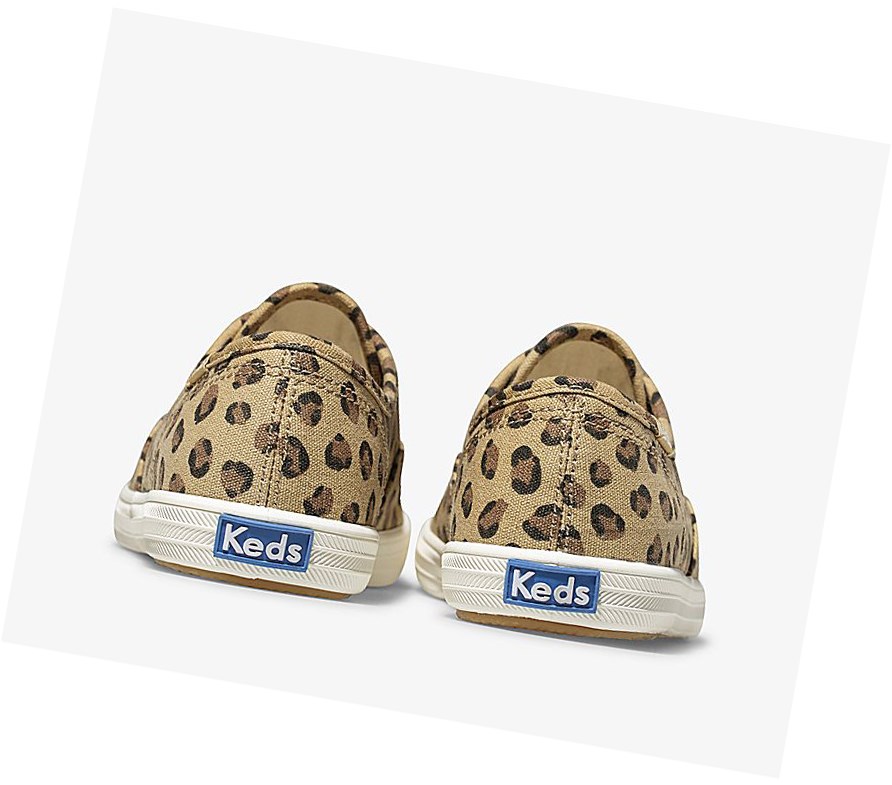 Casuals Shoes Keds Big Kid Champion Spring Niños Leopardo | WLK-061329