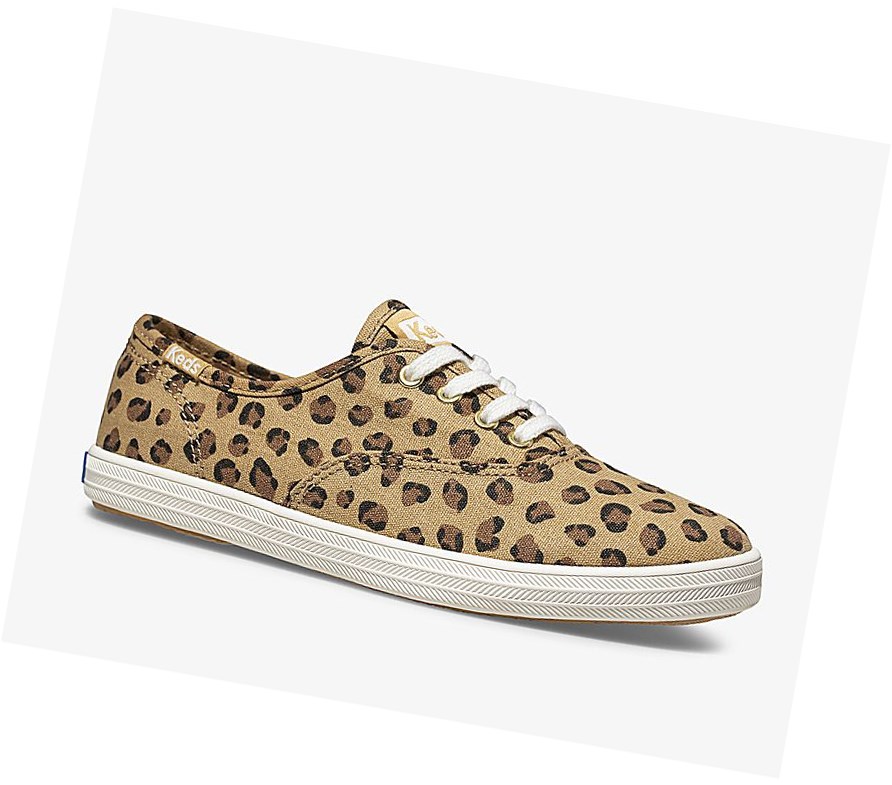 Casuals Shoes Keds Big Kid Champion Spring Niños Leopardo | WLK-061329