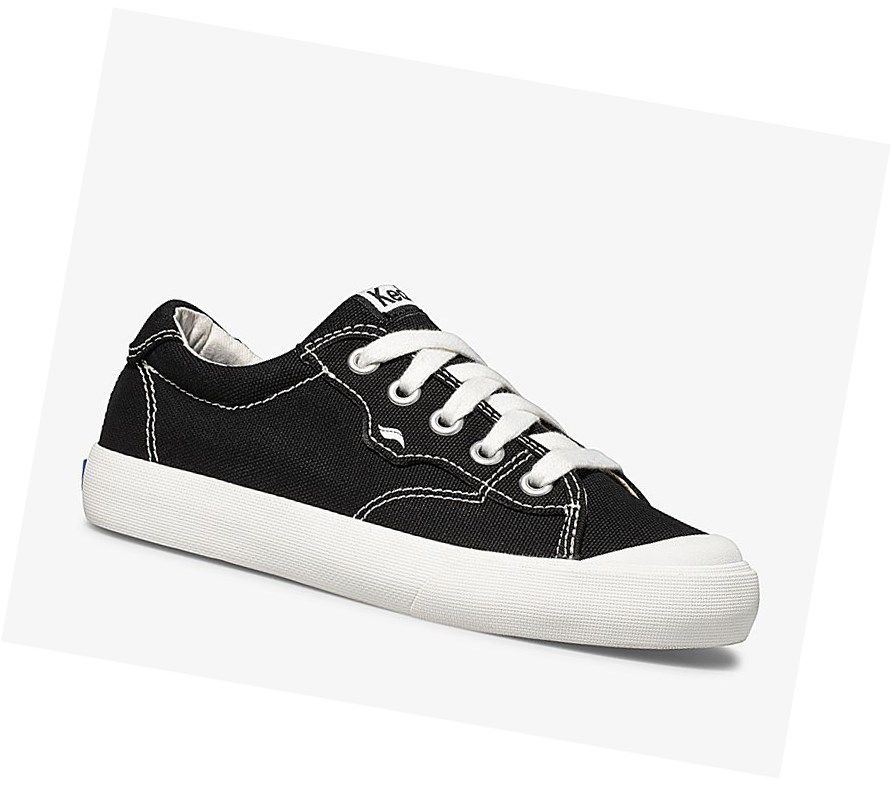 Casuals Shoes Keds Big Kid Crew Kick '75 Niños Negras | TNB-306247