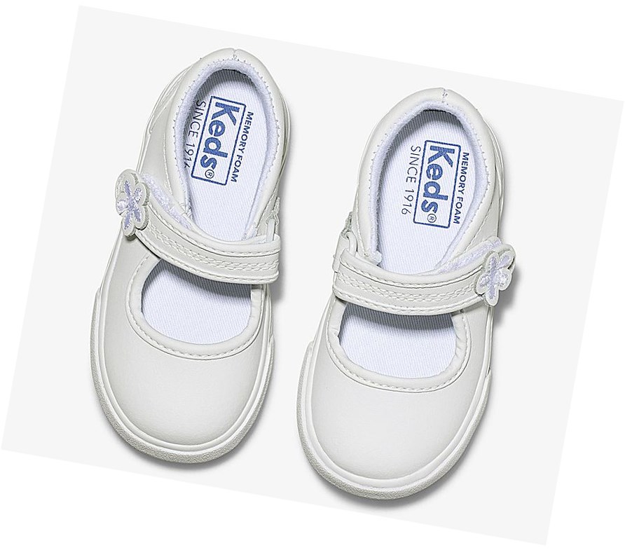 Casuals Shoes Keds Big Kid Ella Niños Blancas | FEA-396204