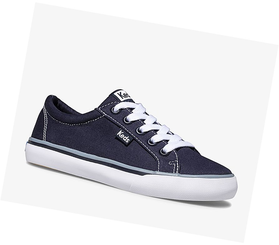 Casuals Shoes Keds Big Kid Jump Kick Lona Niños Azul Marino | VDZ-340921