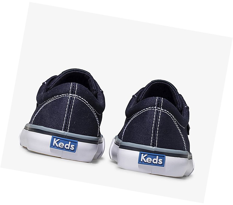 Casuals Shoes Keds Big Kid Jump Kick Lona Niños Azul Marino | VDZ-340921