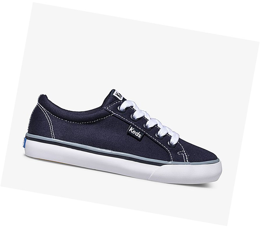 Casuals Shoes Keds Big Kid Jump Kick Lona Niños Azul Marino | VDZ-340921