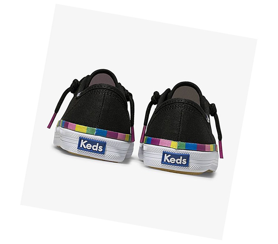 Casuals Shoes Keds Big Kid Kickstart Fall Niños Negras Multicolor | CJV-273150