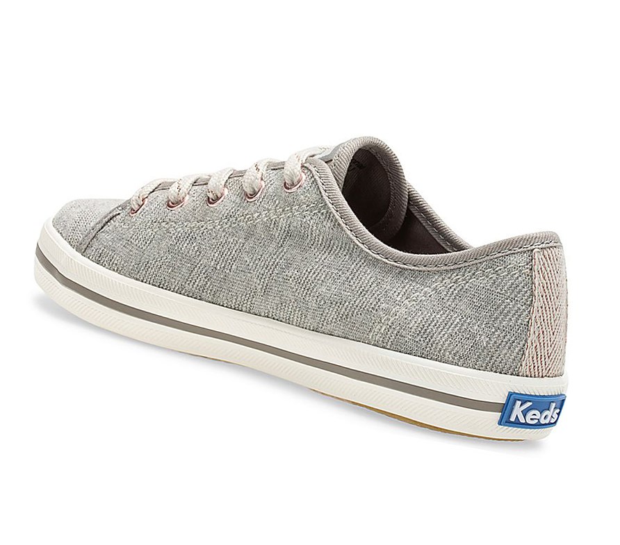 Casuals Shoes Keds Big Kid Kickstart Fall Niños Gris | MQP-204596