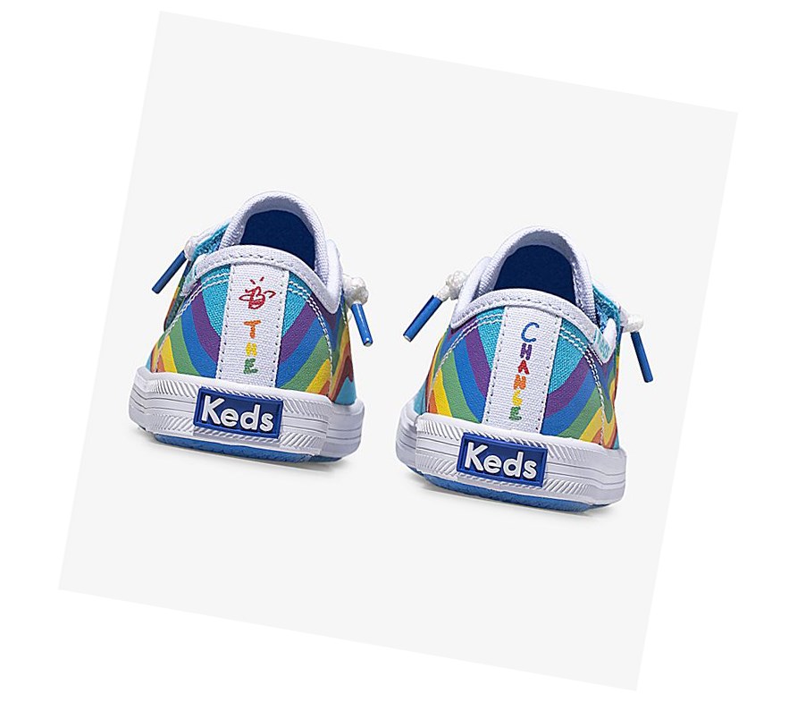 Casuals Shoes Keds Big Kid PWR GRL Kickstart Jr Niños Azules Multicolor | QTY-235706