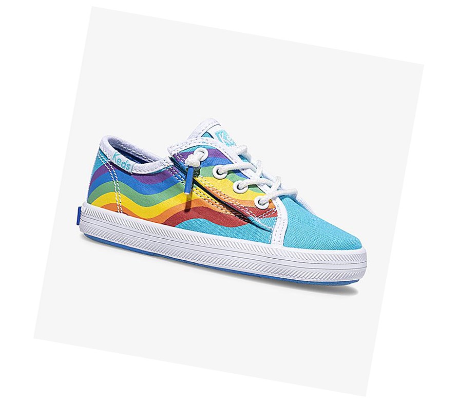 Casuals Shoes Keds Big Kid PWR GRL Kickstart Jr Niños Azules Multicolor | QTY-235706