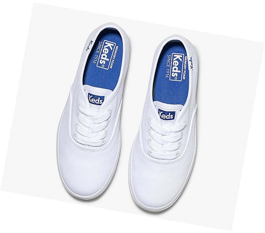 Zapatillas Keds Big Kid Champion CVO Niños Blancas | LOF-467298