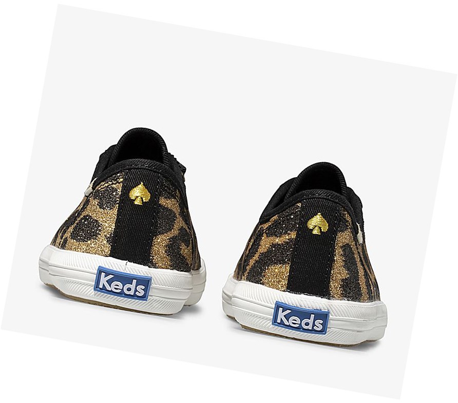 Zapatillas Keds Big Kid x kate spade new york Kickstart Glitter Leopard Niños Leopardo | EYH-436097