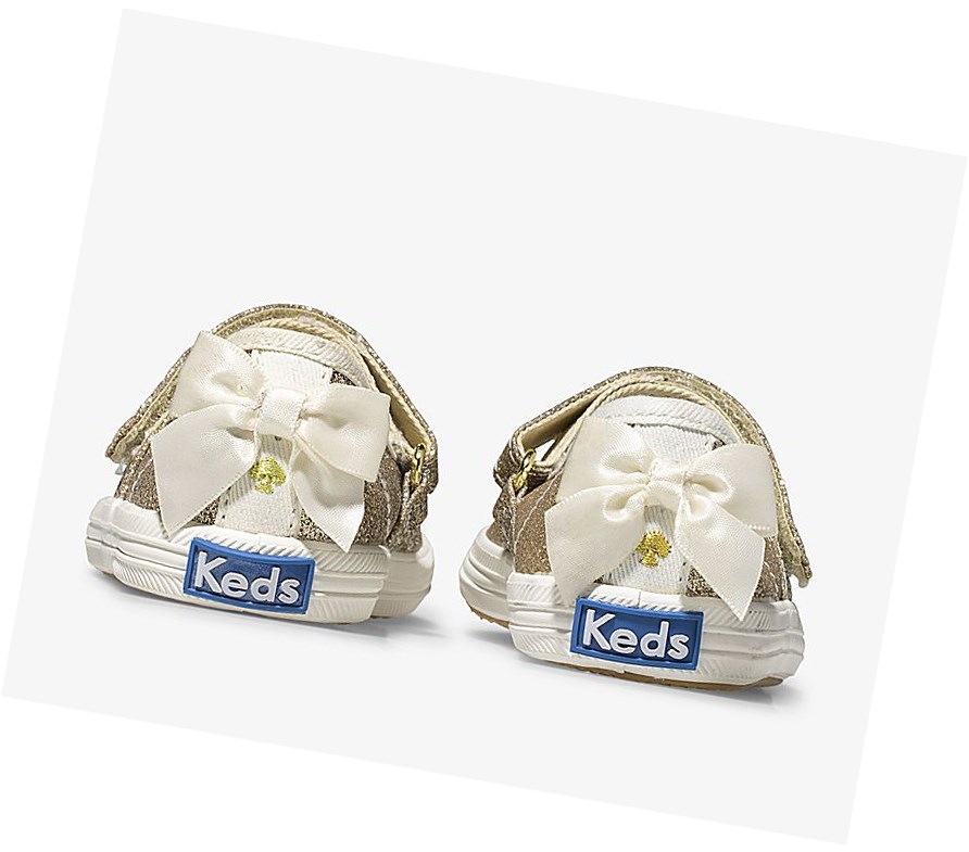 Zapatos Mary Jane Keds Little Kid Wedding Mujer Doradas | CPW-431026