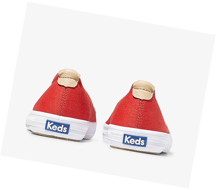 Zapatos Slip On Keds Bryn Mujer Rojas | NTB-590728