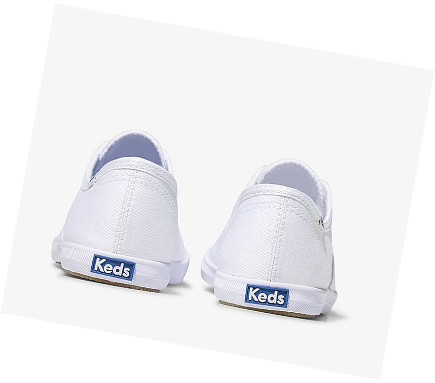 Zapatos Slip On Keds Chillax Basics Mujer Blancas | PXU-165248