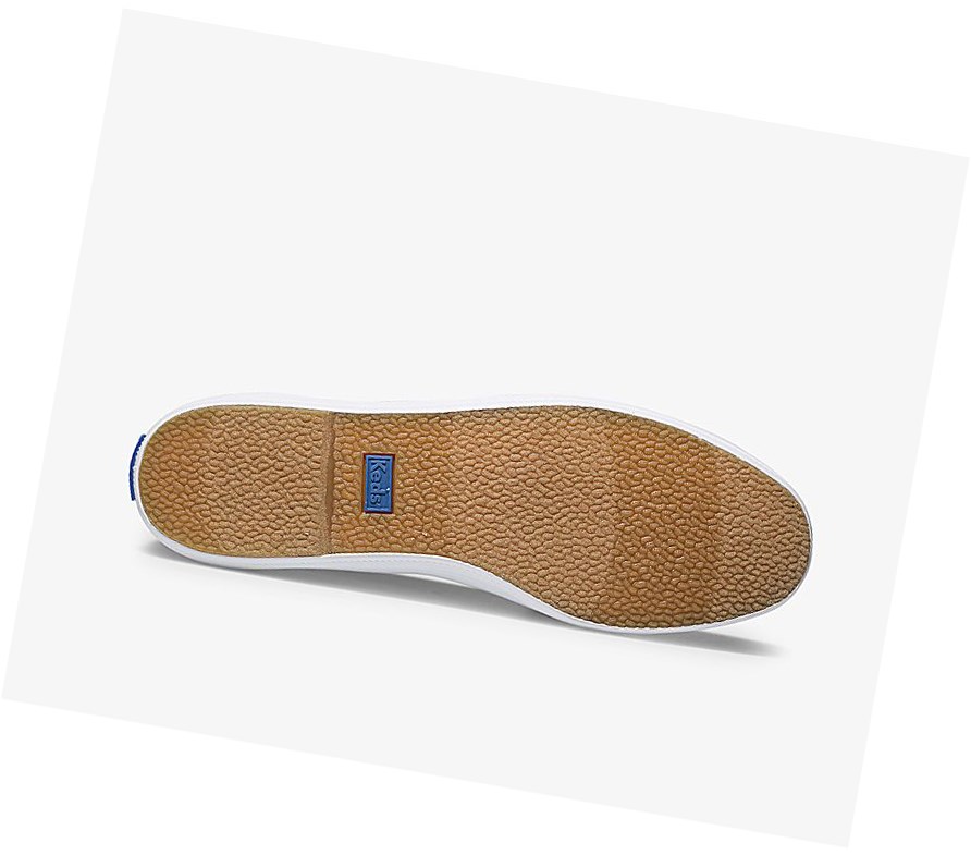 Zapatos Slip On Keds Official Site Champion Mujer Blancas | CBR-549823