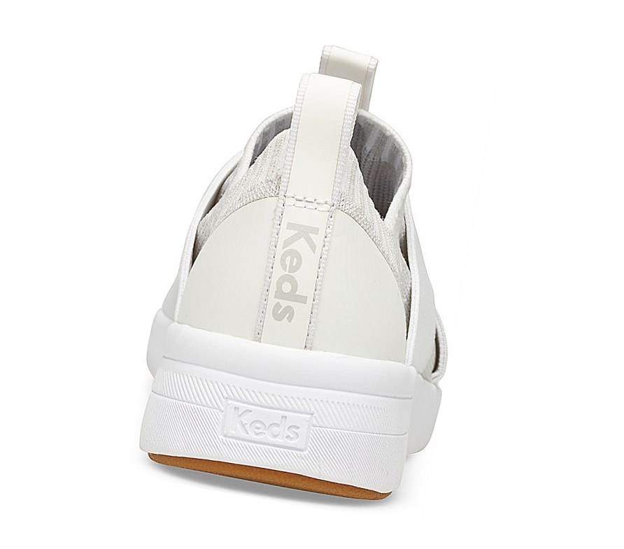 Zapatos Slip On Keds Studio Jumper Athleisure Mujer Blancas | VZC-972546