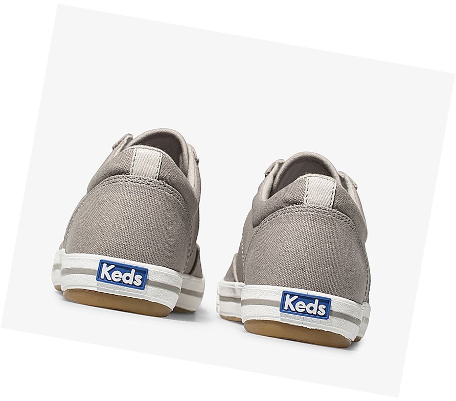 Zapatos con Cordones Keds Courty Comodidad Mujer Gris | NRU-902657