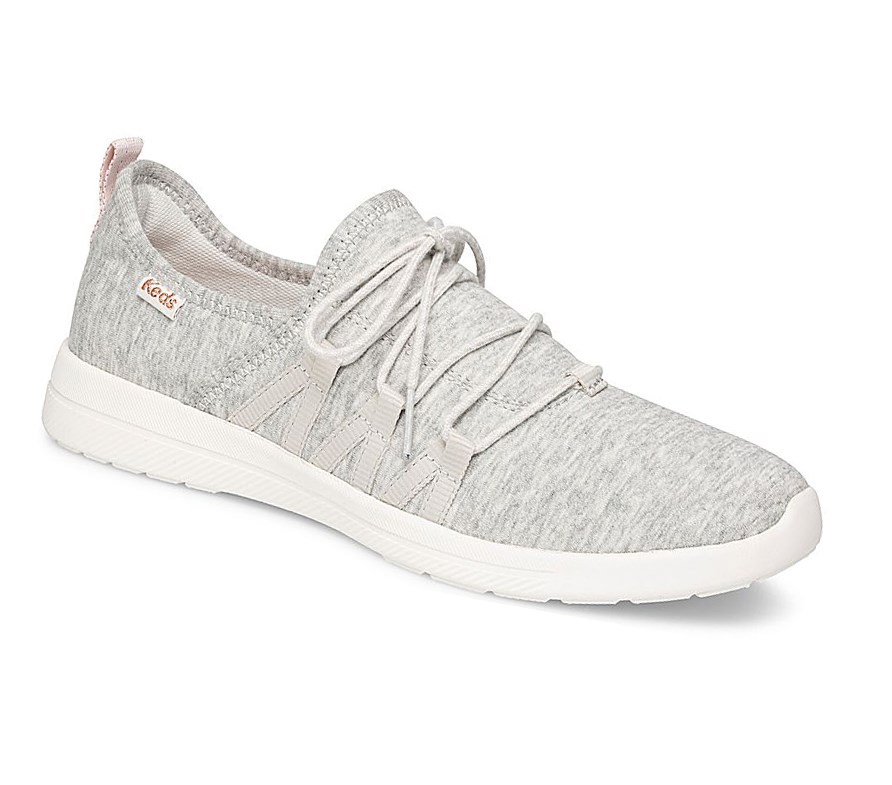 Zapatos con Cordones Keds Studio Lively Jersey Athleisure Mujer Gris | GPJ-462579